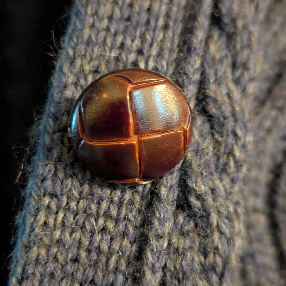 Original Aran Co. Cable Knit Cardigan Wool Sweater - Picture 5 of 10